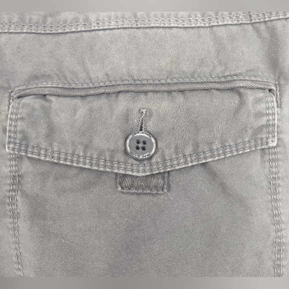 Mac Jeans Ben Worker Pants Reg Fit Flat Front Straight Leg Flap Pockts Gray $225 - Picture 4 of 14